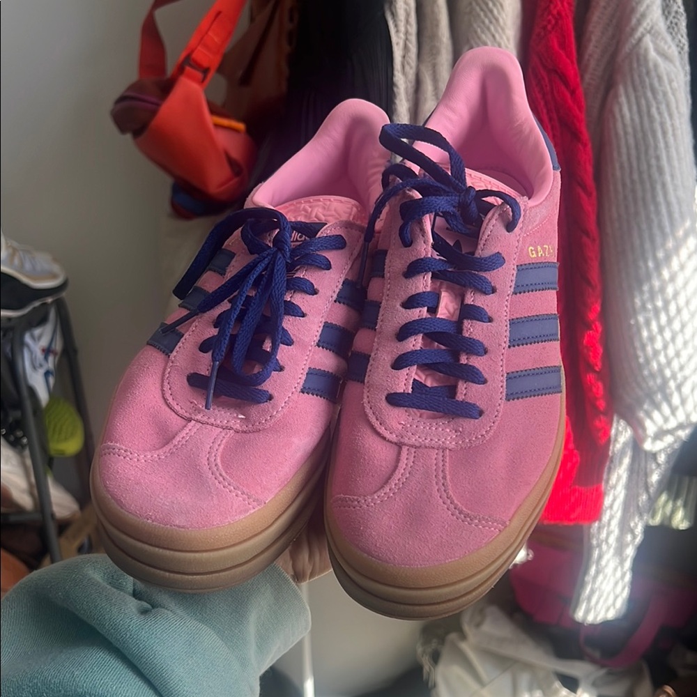 Adidas Pink Gazelle Platform